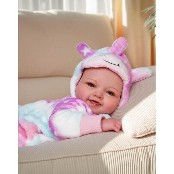 🆕17inch Large Realistic Cute Soft Body Baby Doll Real Life Baby Dolls Girls - Picture 9 of 9